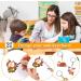 OFNMY 125 Piece Heat Shrink Plastic Sheet Kit for Kids Creative Craft Making - Includes Shrinky Art Paper and Keychains for Homemade Shrinky Dinks and Handprint Keychains - Perfect for Christmas Gifts - Buy Online on GoSupps.com
