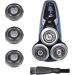 Stellate SH98 Replacement Heads-Compatible with Philips Norelco Replacement Heads S9000 Prestige shaver SP9880 SP9800 SP8920 SP8960 series - Buy Online on GoSupps.com