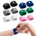 CALIDAKA 6 Pairs Travel Sickness Bands for Kids Adults Anti Nausea Wristbands Motion Sickness Wristbands Nausea Relief Wristbands for Mornig Car Sea Flying Travel Gray Blue Green Black Pink White