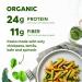 Chickapea Lentil Kale and Spinach Pasta - High Protein Organic Penne - Gluten Free, Non-GMO, Vegan Pasta - 8 oz (Pack of 6) - Buy Online on GoSupps.com
