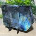 Natural Crystal Rough Natural Sphere Blue Light Labradorite Slab Stone Natural Slice Crystal Yellow Feng Shui Minerals Ornaments Home Decoration 1pc 320-350g - Buy Online on GoSupps.com