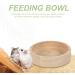 POPETPOP Chick Food Rack | Hamster & Squirrel Food Bowl Holder | Wooden Multifunction Small Dish for Guinea Pig & Small Pets - Buy Online on GoSupps.com