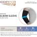 Copper Fit Freedom Elbow Compression Sleeve - Large | Support and Comfort - Buy Online on GoSupps.com