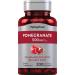Piping Rock Pomegranate Extract 500 mg Standardized with Ellagic Acid Non GMO Gluten Free Supplement 200 Capsules