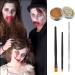 Buy Minkissy 4-Piece Scar Makeup Tools Kit | Professional Wound Growth & Scarring Wax for Halloween | International Shipping - Buy Online on GoSupps.com