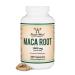 Maca Root Capsules for Women and Men 300 Count (1,000mg of Black Red Yellow Maca Powder per Serving) Grown in Peru (for Energy Performance Motivation) by Double Wood