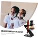 Buy Minkissy Men's Bearing Brush Holder for Razors & Shaving Brushes | Durable Acrylic Stand for Grooming Accessories - Buy Online on GoSupps.com