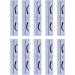 Professional Eyebrow Measurement Position Ruler Guide Device Achieve Balanced Brow Makeup Measure Stencil 10 Pack Eyebrow Ruler Template Measurement Tool Beauty Salon Eyebrow Ruler Eyebrow - Buy Online on GoSupps.com