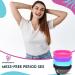 Ecoblossom Reusable Menstrual Disc | Soft Medical-Grade Silicone Menstrual Cup for Women | Black Regular Period Disc - Buy Online on GoSupps.com