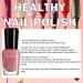 Red Nail Polish Gel Nail Polish Water-Based & Quick Dry Peel-Off Cherry Red Nail Varnish for Women Girls Kids No UV Needed (B120 - Clear Pink) - Buy Online on GoSupps.com