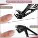 2024 Upgrade Nail Clippers for Seniors - Ultra Sharp Angled Toenail Clippers for Thick Nails & Fingernails Heavy Duty with Catcher - Perfect for Men - Buy Online on GoSupps.com