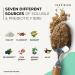 Organic Prebiotic Fibre Supplement - 9 High Fiber Superfoods - 180g Powder by Inspiriko - Buy Online on GoSupps.com