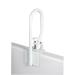 Carex White Bathtub Rail - Grab Bars for Bathroom, Bathtubs & Showers - Side Hand Grip Railing & Support - Shower Handle & Bath Tub Bar Clamps for Seniors & Elderly
