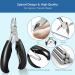 HEYMKGO 9 in 1 Professional Toenail Clippers Set - Heavy Duty Podiatrist Tools for Thick or Ingrown Nails Treatment - Buy Online on GoSupps.com