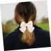 Beaupretty 1 Set hair accessories bowknot scrunchies hair ties Hold Bobbles elastic hair scrunchies satin scrunchies Hair Bands Flip ponytail holder hair tie Bow Knotted soft girl gauze Mesh - Buy Online on GoSupps.com