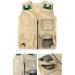 Fransande Outdoor Adventure Kit: Khaki Cargo Vest & Hat for Kids | Durable Role Play Discovery Costume - Buy Online on GoSupps.com