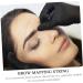 Didiseaon 2pcs string Brow Positioning Makeup Ruler A Linem Tool Pre- Auxiliary Mapping Draw Ink Miss - Buy Online on GoSupps.com