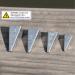 Pyramid Sinkers Fishing Weights Kit - Ocean Saltwater Surf Fishing Tackle Set - 1oz to 8oz Bullet Sinkers - 10pcs - Buy Online on GoSupps.com