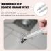Rotating Tile Brush HeavyDuty Shower Scrubber Brush Scrubbing Cleaning Grout Brush Heavy Duty Stiff Bristle Scrubber Adjustable V Shaped Cleaning Brush for Limescale Grease White - Buy Online on GoSupps.com
