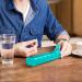Transparent Pill Box Organizer Pill Organizer Storage Box Weekly Pill Case for Medications Vitamins Bule Blue - Buy Online on GoSupps.com