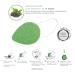 Casalfe Konjac 100% Biodegradable Natural Exfoliating Sponge with Antioxidant Tea - Gentle & Eco-Friendly (1 Piece) - Buy Online on GoSupps.com