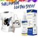 Sublimation Coating Spray for Cotton T-Shirts, Fabric, Paper, Wood - 100ml | Quick Dry, Full Gloss Finish - Buy Online on GoSupps.com