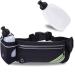 MOVOYEE Running Belt with Water Bottle Holder for iPhone 13 12 11 Pro Max Xr Xs X 8 7 6 Plus Mini/Galaxy,Reflective Phone Belt Bag for Running Women Men Hydration Waist Pack Fanny Pack Runner Pouch 01-Black