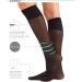 Calcitaly Medium Compression Knee Support Stockings - 3 Pairs | 8 mmHg | Black & Skin Color | Italian Quality | Sizes 35-38 39-42 | 40 Denier - Buy Online on GoSupps.com