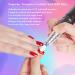 Flasoo Nail Drill Bit Set - 12Pcs Fine Grits Efile Bits for Acrylic and Gel Nails | Electric Manicure Machine Accessories for Home and Salon Use - Buy Online on GoSupps.com