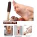 Foot Scrubber for Dead Skin with Bamboo Handle Brown - Buy Online on GoSupps.com