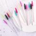300 Pcs Eyelash Wands Disposable - Thick Spoolie Mascara Brush for Lashes & Eyebrow Makeup - Buy Online on GoSupps.com