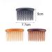 WBCBEC 18-Piece Plastic Teeth Hair Combs Set for Fine Hair - Tortoise Side Comb Hair Accessories in Multi-Colored - Buy Online on GoSupps.com