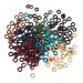 chiwanji 100pcs Mixed Color Imitation Wood Beads Wholesale Dread Lock Hair Beads Braid Rings Loose Beads DIY Accessories