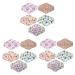 Healifty 15 Pcs Sanitary Pad Washable Sanitary Pads Reusable Sanitary Cloth Pads Organic Pads Washable Incontinence Pads Ladies Panties Organic Nursing Pads Bamboo Menstrual Mats Liner N4 Assorted Colorx3pcs 1 Count (Pack of 1)