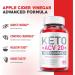 Keto ACV 20 Plus Gummies - 5 Pack - Official Vegan Formula with Apple Cider Vinegar, B12, B6, and Beet Root Juice - 300 Jujubes - Buy Online on GoSupps.com