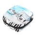 Piano-keyboard ladies napkin-storage bag menstrual pad bag portable menstrual cup pocket with zipper for teenagers girls women women