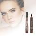 2024 New Magic Eyebrow Pencil 3D Waterproof Microblading Eyebrow Pencil Contouring Pen 4-point Brow Lifter Natural Fine Stroke Microblading Eyebrow Pencil(Dark Brown) 2#dark brown