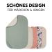 Hauck Topper & Towel for Diaper Pad - Breathable Muslin & Terry Fabric Washable at 60 C Ideal for Baby Boys & Girls - Compatible with Hauck Clean Baby Wrap (Sage) - Buy Online on GoSupps.com