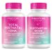 Pink Stork Total Postnatal Multivitamin + Postpartum Mood Support - Folate B12 Ashwagandha Chamomile Support Nutrition Postpartum Mood and Stress Bundle