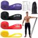 Fitness straps resistance bands resistance level 5-100LB resistance tapes for strength training pilates physiotherapy yoga pull-up help suitable for men and women 5-100LBS
