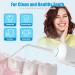 TUREWELL FC1592 Water Flosser - Cordless 300ML Portable Oral Irrigator, IPX7 Waterproof, 3 Modes, 4 Jet Tips - White - Buy Online on GoSupps.com