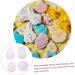 Zerodeko 8pcs Easter Stencils Easter Egg Chocolate Easter Candy Cookie Mould Small Dog Biscuits Ice Block Mold Easter Baking Dog Biscuits Small DIY Gift Silica Gel White Cake Mold Household - Buy Online on GoSupps.com