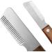 Buy Premium Wooden Handle Dog Trimmers for Dachshunds & Terriers | Pet Care Grooming Tool for Undercoat & Fine Hair - Buy Online on GoSupps.com
