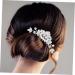 FRCOLOR Bride Wedding Hair Comb Flower Side Comb - Buy Online on GoSupps.com