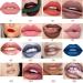 ROMANTIC BEAR 16 Colors Waterproof Matte Liquid Lipstick - Long Lasting Beauty Lip Gloss in Russetish | International Shipping Available - Buy Online on GoSupps.com
