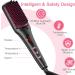 MiroPure Hair Straightening Brush - 2 in 1 Ionic Straightener Comb with MCH Heating, 16 Settings - Dual Voltage - Buy Online on GoSupps.com