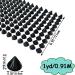 1 Yard Black Spike Stud Rivet Punk Rock Trim Ribbon for Sewing and Crafting - Buy Online on GoSupps.com