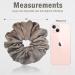 LILIEBE 6 Soft Jumbo Satin Scrunchies for Thick & Curly Hair - Oversized Scrunchie Set for Women & Girls - Buy Online on GoSupps.com