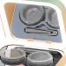 Colcolo Mini Contact Lens Case Cleaner | 2 Speed Modes | Rechargeable Cleaning Container with Mirror - International Shipping Available - Buy Online on GoSupps.com