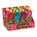 Juicy Drop Pop - 6 Different Fruit Flavours - Display of Individual Lollipops - Fun Candy for Birthdays and Parties Pack of 12